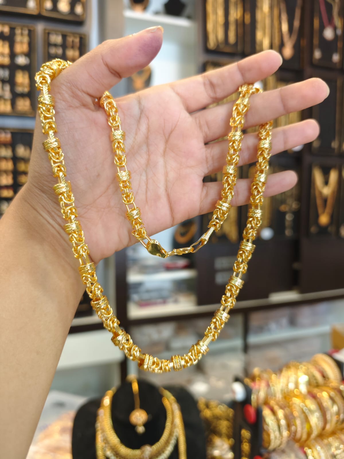 1grm gold polish 1 years warranty madhurai chain .