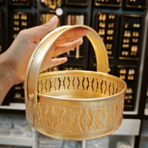 Pure gold polish washable warranty items .puja set
