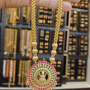 2grm gold polish 2 years warranty neacklace set.